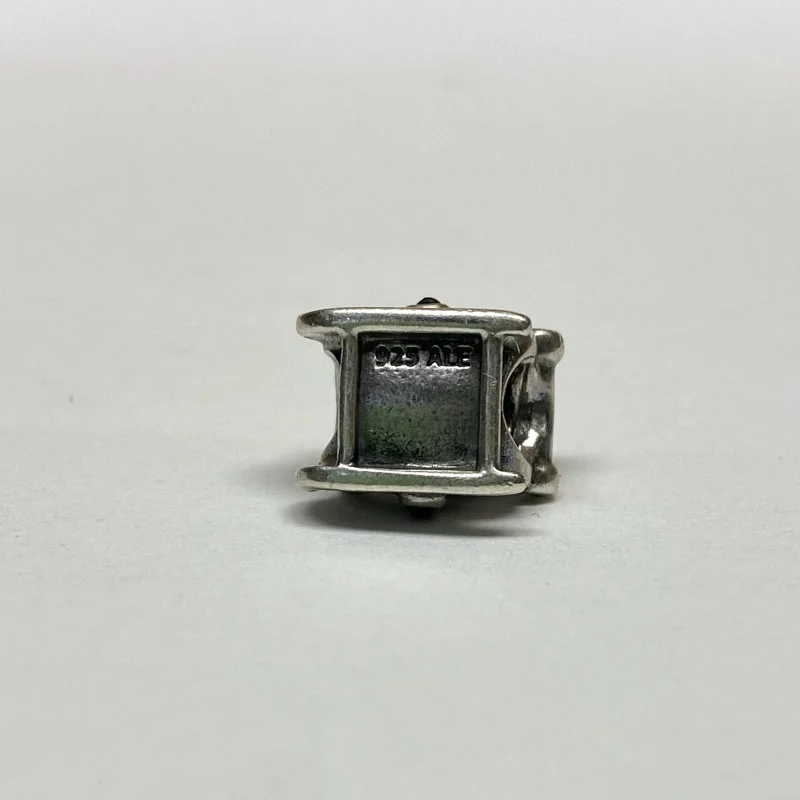 Pandora RETIRED Garnet Sleigh Charm 790562 Christmas Santa