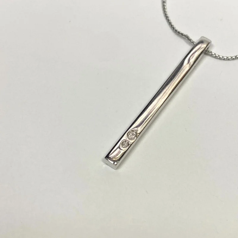 Swarovski Crystal Bar Necklace