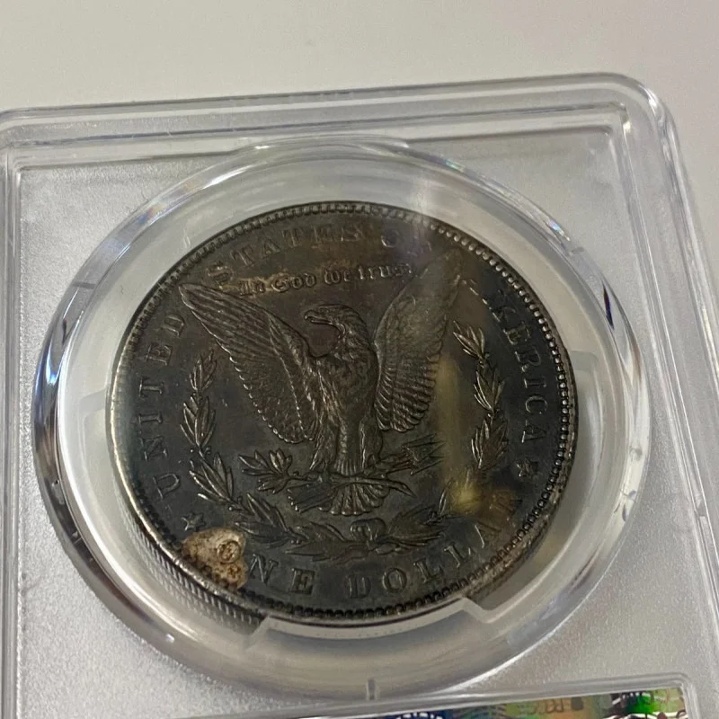 1889 $1 Morgan Silver Dollar PCGS Genuine AU Details