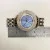 Techno Watch Blue Dial with 4ct Diamonds, 50 mm