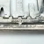 Vintage Art Deco Sterling Silver Marcasite Pin Brooch Initials CTW
