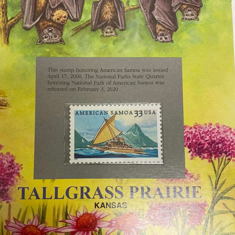 2020 D Uncirculated Mint Set Postal Commemorative Society Coin & Stamps