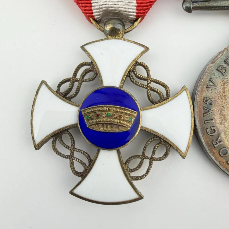 Rare WWI British Medal Group with Italian War Medal in Spink & Son Case