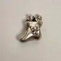 Authentic Pandora Santa's Stocking Charm - Sterling Christmas 791038 Retired