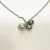 Majorica Pearlescent pendant Silver 925 necklace