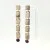 Vintage 925 Silver Long Modernist Dangle Earrings With Purple Iolite Stones