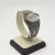 Vintage 925 Sterling Silver Filigree Cuff Bracelet Natural Pink Gemstone