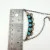 Virgil Leekya Navajo Sterling Silver 5-Stone Turquoise Bar Necklace