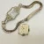 Vintage Ladies Gruen Precision 14K White Gold w Diamonds 17 Jewels