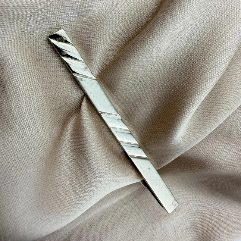 Silver Color Classic TIE PIN for Men and Boys