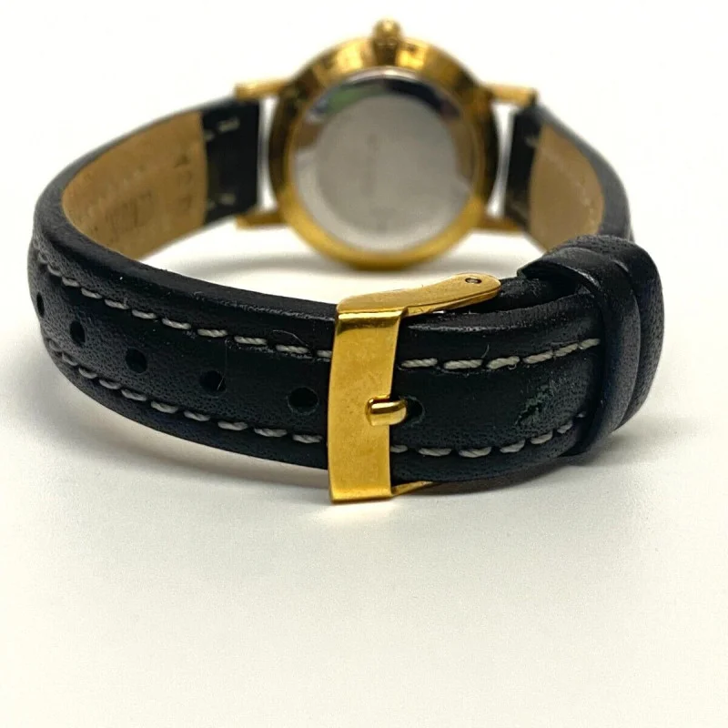 Movado 87.A1.832 Ladies Gold Tone Black Museum Dial Ladies Watch