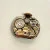 Vintage Ladies GRUEN VERI-THIN Watch 14K Gold 2 Diamonds Swiss Made 17 Jewel