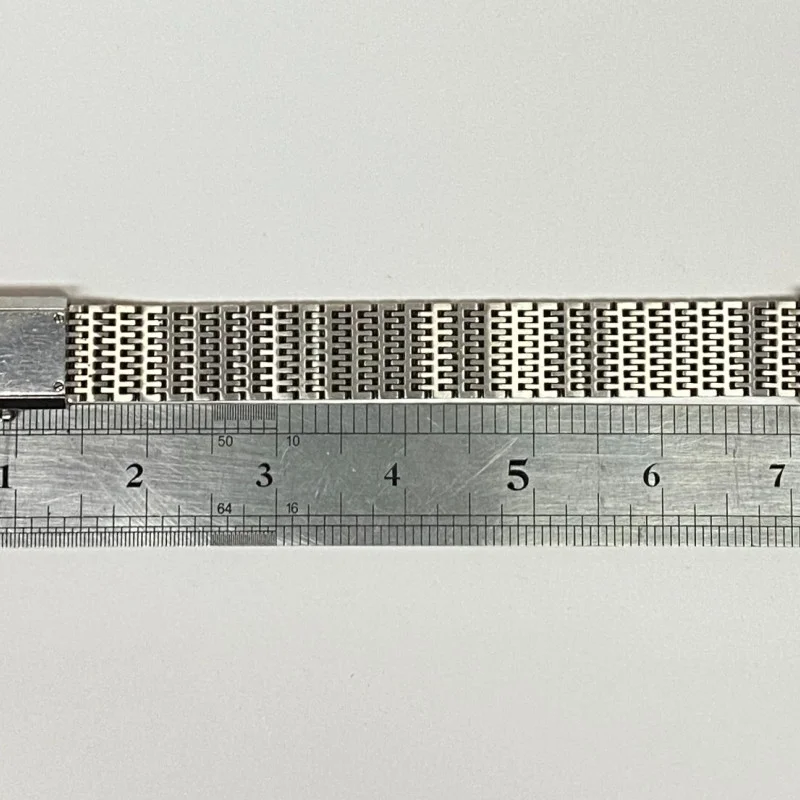 TORY BURCH Surrey Silver-tone Chain Lock Bracelet Watch