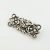 Art Nouveau 925 Sterling Silver Rectangular Floral Tiny Brooch Pin