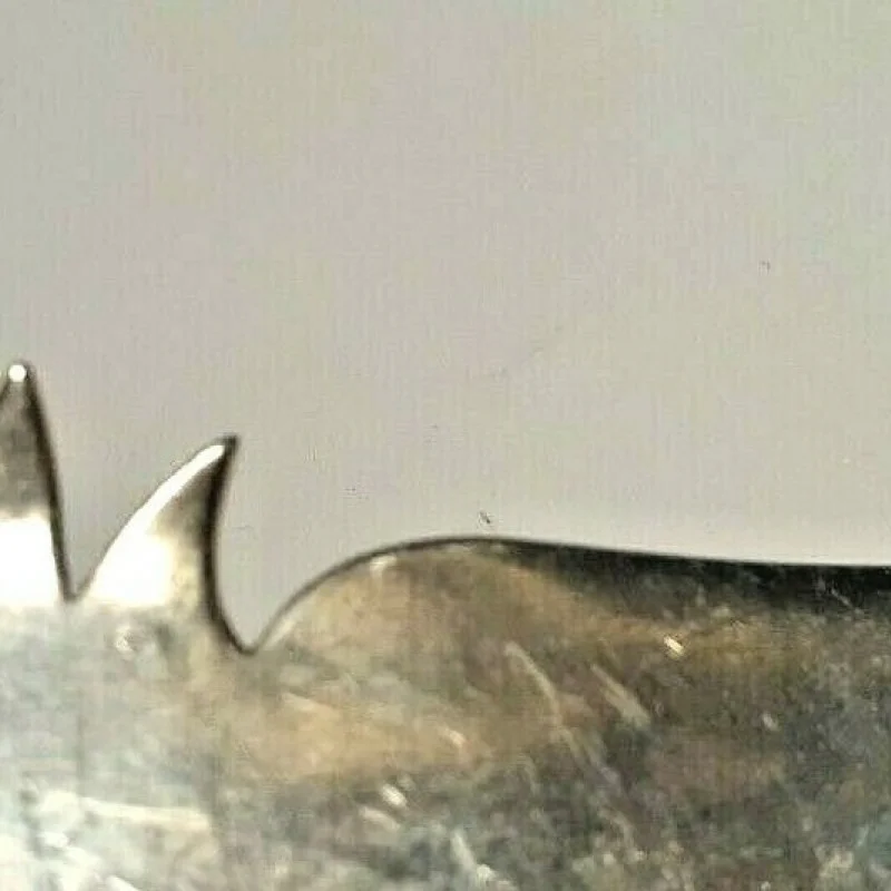 Antique Designed Solid Sterling Silver, Cheese Knife. 7 Inches