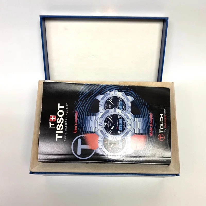 Tissot T Touch T047420A Titanium Swiss Made Smart Watch Full Pack