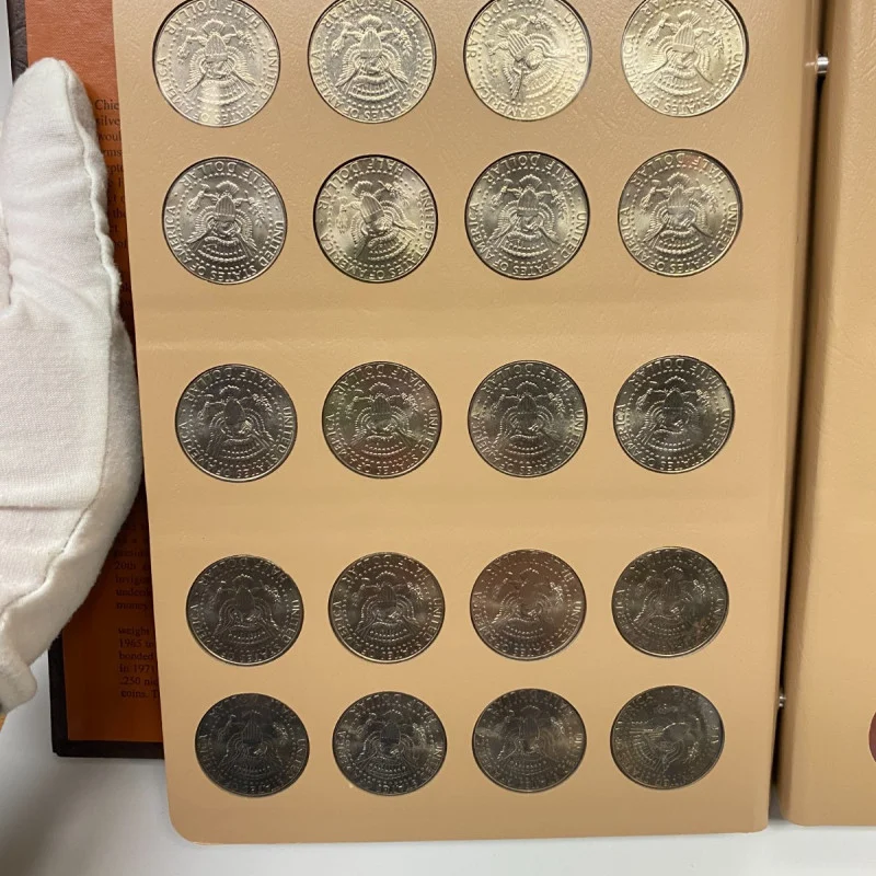DANSCO ALBUM #7166 1964-2017 Kennedy Half Dollars Set of 88 Coins (1964-2011)