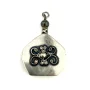 Vintage Israel Sterling Silver Perfume Bottle Pendant with Screw on Top