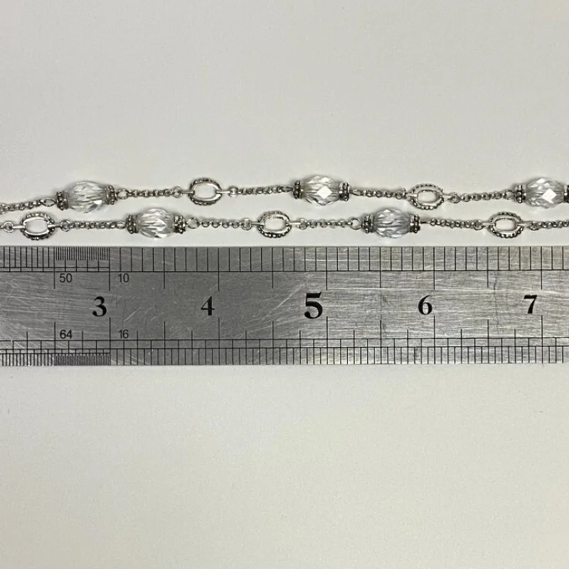 Finola 925 Silver Chain Necklace 18"