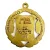 VTG goldtone 1974 Mizrachi Womens Organization of America dangle