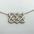 Tiffany & Co. Sterling Picasso Celtic Love Knot Pendant Necklace 16"