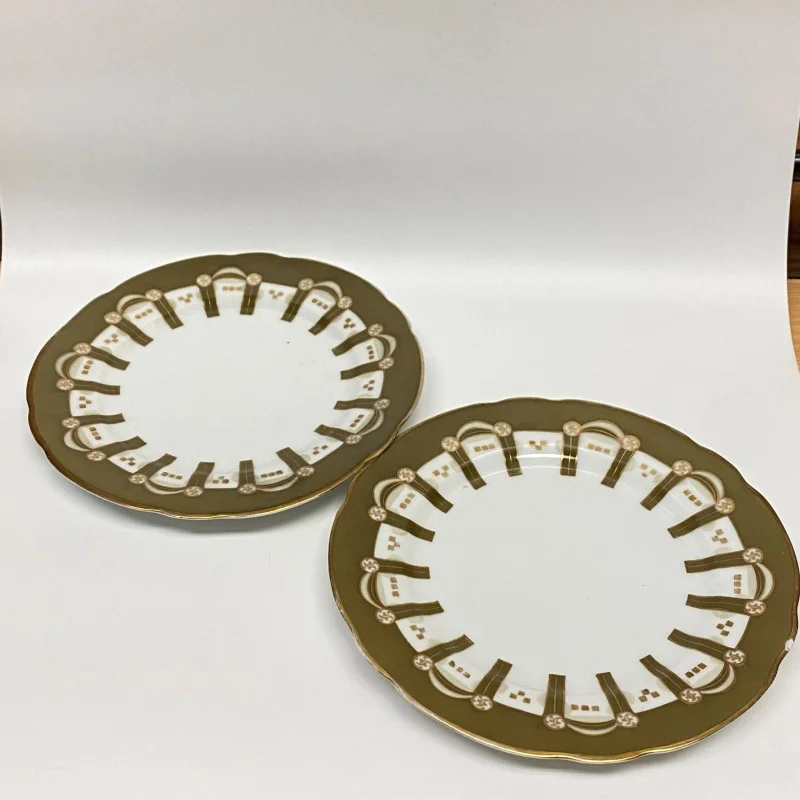 6 Tableware Porcelain Plates by Gardner Moscow