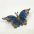 Vintage 800 Silver and Enamel Butterfly Pin