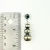 American West Sterling Silver Native Pearl Graduated Dangle Earrings