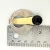 PJP Sterling Silver & Gold-Filled Onyx Geometric Art Deco Brooch