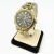 Seiko Two-Tone Sport 100 Men's Watch Two Tone Gold & Steel Date Quartz