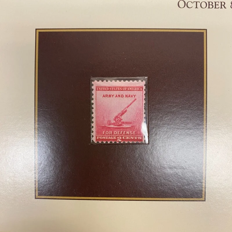 1974 San Francisco Mint Proof Set with Historic 1940 National Defense Stamp