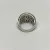 One Lady's Champagne And White Diamond Ring Mounting in Made of 18kt White Gold