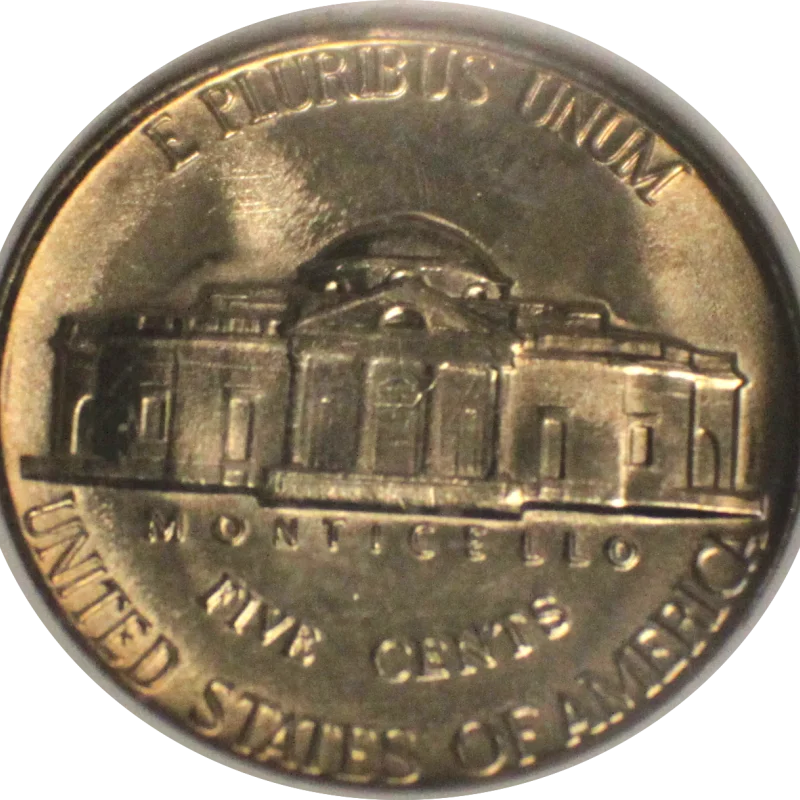 NGC 1956 5C MS 66 Jefferson Nickel