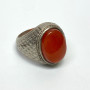 Agate Stone Sliver Ring - 9.5
