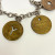 Vintage NYC Subway Token Charm Bracelet 925 Sterling Silver 7”- 31.3g Vintage NYC Subway Token Charm Bracelet 925 Sterling Silver 7”- 31.3g
