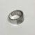 14k Ring with Diamond Style Studded Ring, 6.6 g, Size: 7