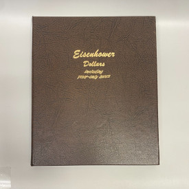 Complete 32-Coin 1972-1978 $1 Eisenhower Dollar Dansco 8176 Album