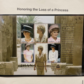 Tuvalu SC # 1028 10th Memorial Anniversary.Sheet Of 6 . MNH