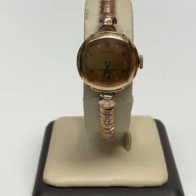 Vintage Benrus 15 Jewels Women's Manual Wind Gold Tone Watch, 5 inches