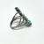 Vintage Sterling Silver Turquoise Ring Size 5.5 Vintage Sterling Silver Turquoise Ring Size 5.5