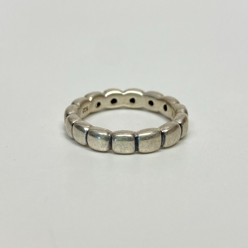 Pandora Band Ring Size 6.5 Black Stone Sterling Silver Pandora Band Ring Size 6.5 Black Stone Sterling Silver