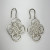 Genuine Tiffany Paloma Picasso Venezia Goldoni Quadruplo Silver Dangle Earrings