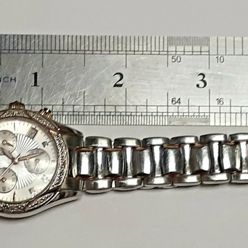 BULOVA  DIAMOND WATCH, Wrist size 6.25 inches