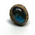 Unique Bora 925 Silver and Natural Labradorite Ring Size 5.5 Unique Bora 925 Silver and Natural Labradorite Ring Size 5.5