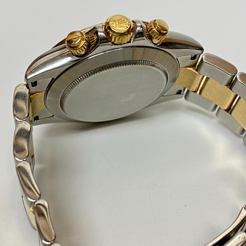 Pre-Owned Rolex Daytona 40mm 2 tone 18k Yellow Gold Watch 116523, 18k Gold Beze