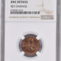 2007 LINCOLN MEMORIAL D 1C NGC UNC DETAILS REV DAMAGE