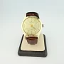 Vintage Genova Swiss Antimagnetic Mechanical Watch Silver Tone Working