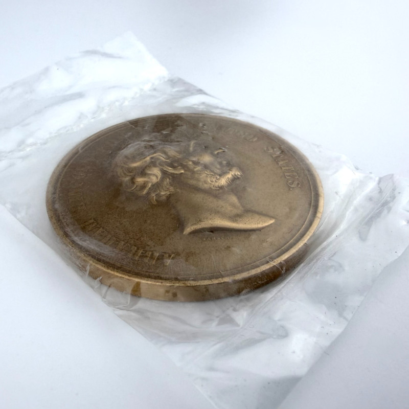 1871 LINCOLN EMANCIPATION PROCLAIMED 1863 MEDAL - 1 3/4"