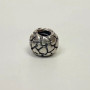 GENUINE PANDORA 925 ALE STERLING SILVER EMBOSSED HEARTS HEART BALL CHARM