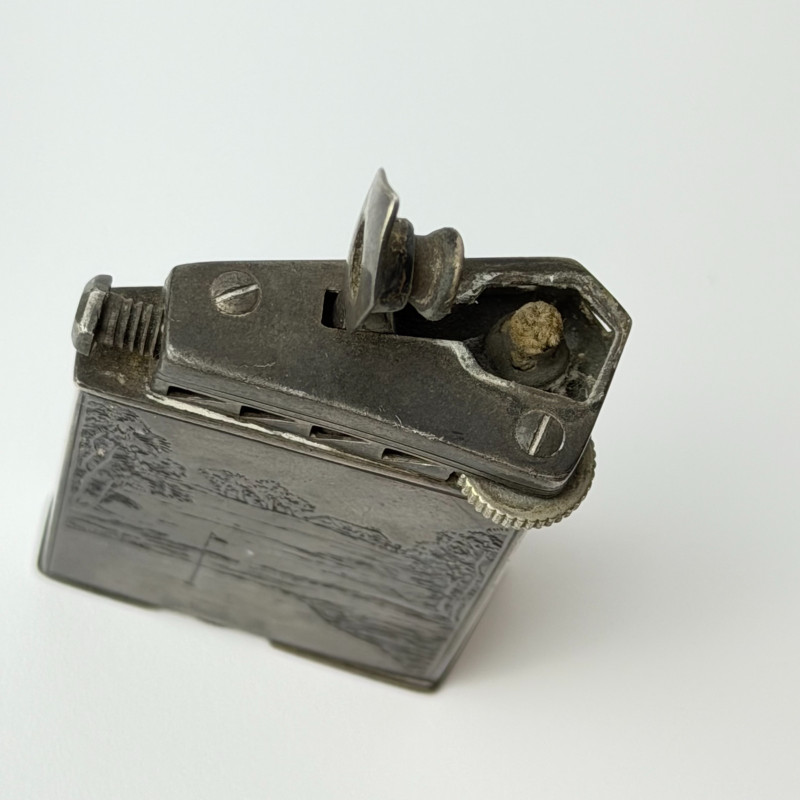 Clark Lighter Rare Vintage 1920's Lighter Sterling Silver Pat. July 27 1926